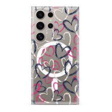 Zastitna futrola silikonska print MagSafe - Samsung S928 Galaxy S24 Ultra 5G heart (MS).