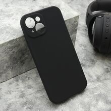 Zastitna futrola VELVET TOUCH - iPhone 15 crna (MS).