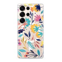 Zastitna futrola silikonska print MagSafe - Samsung S938 Galaxy S25 Ultra 5G rainbow palm (MS).
