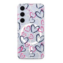 Zastitna futrola silikonska print MagSafe - Samsung S921 Galaxy S24 5G heart (MS).