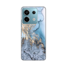 PRINT silikonska futrola - Xiaomi Redmi Note 13 Pro 5G Blue Gold Marble.