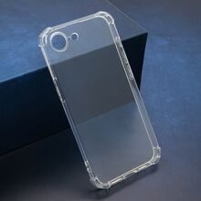 Zastitna silikonska futrola CRASHPROOF - iPhone 16e providna (MS).