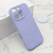 Zastitna futrola VELVET TOUCH MagSafe - iPhone 16 Pro (6.3) ljubicasta (MS).