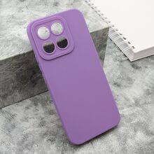 Zastitna silikonska futrola Pro Camera - Huawei Honor X8c ljubicasta (MS).