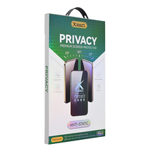 Zastitno staklo Tempered glass (zastitno staklo za ekran) X Mart 9D Privacy - Samsung S911B Galaxy S23 (fingerprint unlock).