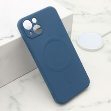 Zastitna futrola VELVET TOUCH MagSafe - iPhone 13 (6.1) plava (MS).