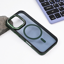 Zastitna futrola Magsafe Trendy - iPhone 16 Pro zelena.
