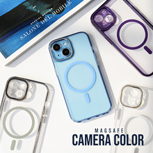 Zastitna futrola Magsafe Camera Color - iPhone 14 plava.