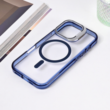 Zastitna futrola Magsafe Transparent - iPhone 16 Pro plava.