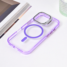 Zastitna futrola Magsafe Transparent - iPhone 16 Pro ljubicasta.