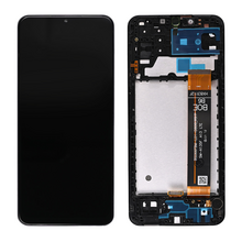 LCD ekran (displej) - Samsung A135 Galaxy A13 4G + touchscreen + okvir crni CHO rev 5.7.