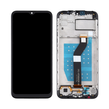 LCD ekran (displej) - Motorola Moto G8 Power Lite + touchscreen + okvir crni CHO.