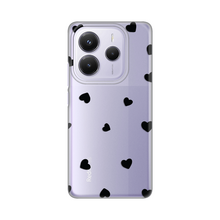 PRINT silikonska futrola skin (ultra tanka) - Xiaomi Redmi Note 14 5G Hearts.