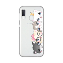 PRINT silikonska futrola skin (ultra tanka) - Samsung A202 Galaxy A20E Cats.