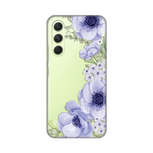 PRINT silikonska futrola skin (ultra tanka) - Samsung A546B Galaxy A54 5G Blue Roses.