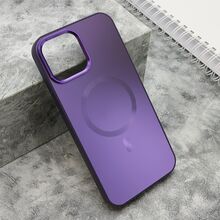 Zastitna futrola COLOR METAL MagSafe - iPhone 13 Pro Max (6.7) ljubicasta (MS).