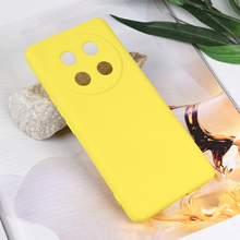 Zastitna futrola Teracell Soft Velvet - Huawei Honor Magic 7 lite zuta.