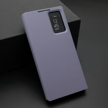 Zastitna futrola bi fold (na preklop) Smart Window - Samsung Galaxy S22 Ultra 5G ljubicasta (MS).