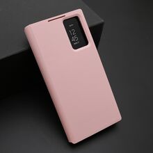 Zastitna futrola bi fold (na preklop) Smart Window - Samsung Galaxy S23 Ultra 5G roze (MS).