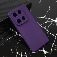 Teracell GIULIETTA silikonska futrola - Xiaomi Redmi Note 14S (EU) mat tamno ljubicasta.