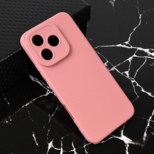 Teracell GIULIETTA silikonska futrola - Huawei Honor 400 Lite mat tamno roze.