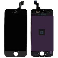LCD ekran (displej) - Iphone 5S + Touch screen crni high copy (MS).