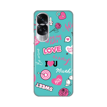 PRINT silikonska futrola - Huawei Honor 90 Lite Love.