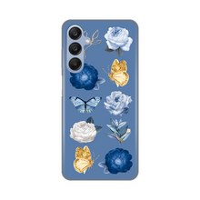 PRINT silikonska futrola - Samsung A256 Galaxy A25 5G Dusty Blue.