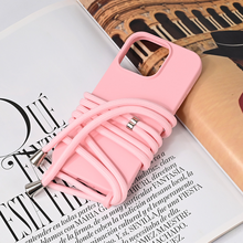 Zastitna futrola Crossbody - iPhone 16 Pro roze.