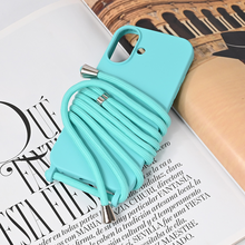 Zastitna futrola Crossbody - iPhone 16 6.1 mint.