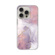 PRINT silikonska futrola - iPhone 16 Pro Pink Marble.