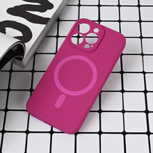 Zastitna futrola Magsafe Pure color - iPhone 13 Pro tamno pink.