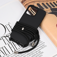 Zastitna futrola Crossbody - iPhone 13 Pro crna.