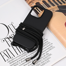 Zastitna futrola Crossbody - iPhone 16 Pro crna.