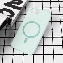Zastitna futrola Magsafe Pure color - iPhone 16e mint.