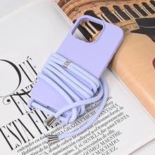 Zastitna futrola Crossbody - iPhone 16 Pro ljubicasta.