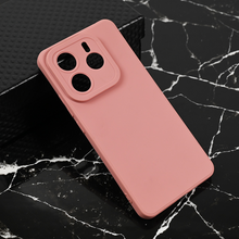 Teracell GIULIETTA silikonska futrola - Xiaomi Redmi Note 14 5G mat tamno roze.