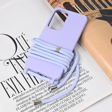 Zastitna futrola Crossbody - Samsung S931 Galaxy S25 ljubicasta.