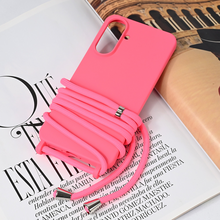 Zastitna futrola Crossbody - Samsung A566 Galaxy A56 pink.