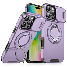 Zastitna futrola CamShield Ring stand - iPhone 16 Pro ljubicasta.