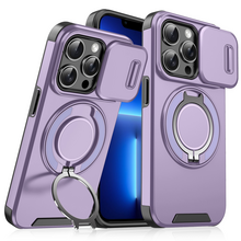 Zastitna futrola CamShield Ring stand - iPhone 13 Pro ljubicasta.