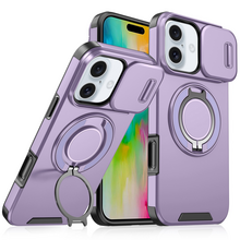 Zastitna futrola CamShield Ring stand - iPhone 16 6.1 ljubicasta.