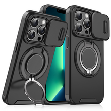 Zastitna futrola CamShield Ring stand - iPhone 13 Pro Max 6.7 crna.