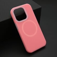 Zastitna futrola PASTEL COLOR MagSafe - iPhone 15 Pro (6.1) pink (MS).