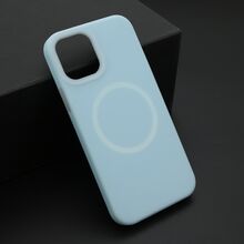 Zastitna futrola PASTEL COLOR MagSafe - iPhone 12/12 Pro (6.1) plava (MS).