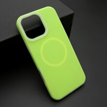 Zastitna futrola PASTEL COLOR MagSafe - iPhone 16 Pro Max (6.9) zelena (MS).