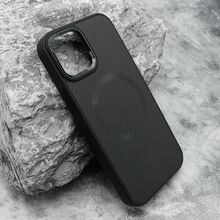 Zastitna futrola CARBON MagSafe - iPhone 12/12 Pro (6.1) crna (big camera) (MS).