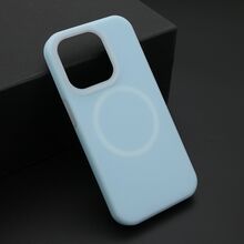 Zastitna futrola PASTEL COLOR MagSafe - iPhone 15 Pro (6.1) plava (MS).