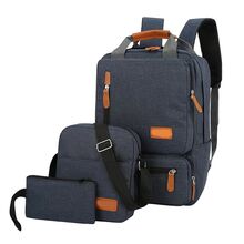 ranac za laptop BP-07 set 3u1 (ranac i dve torbice) plavi (MS).