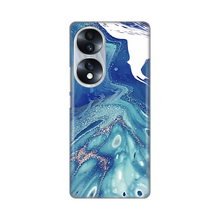 PRINT silikonska futrola - Huawei Honor 70 Blue Marble.